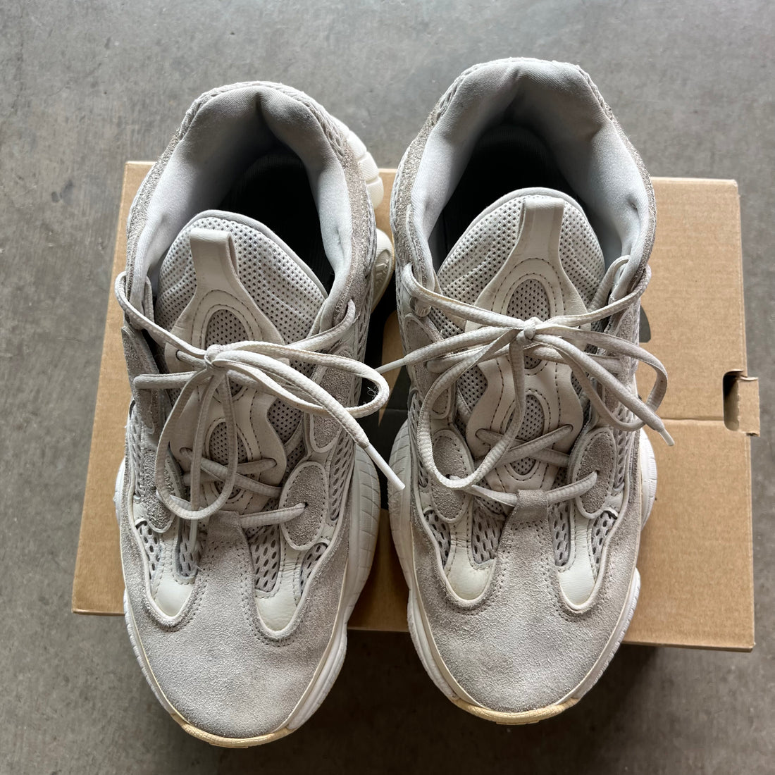 9 Used Yeezy 500 Ash Grey