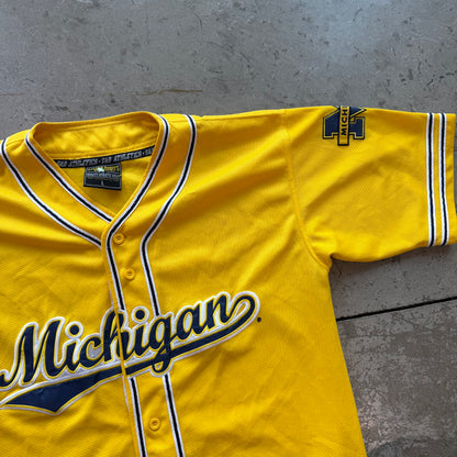 L 00s Michigan Baseball Jersey