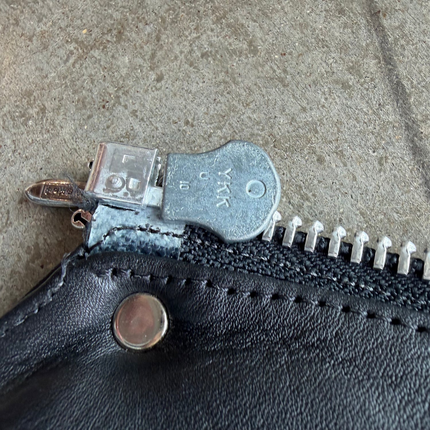 S Chrome Hearts Leather Vest