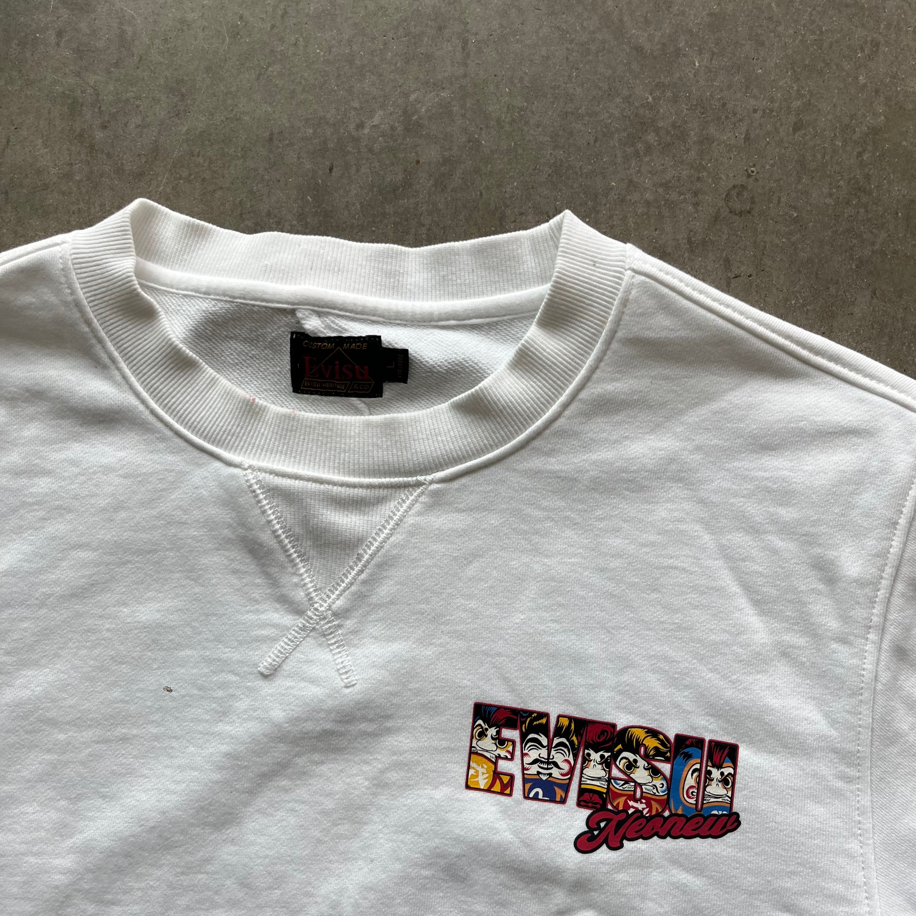 L 00s Evisu Crewneck