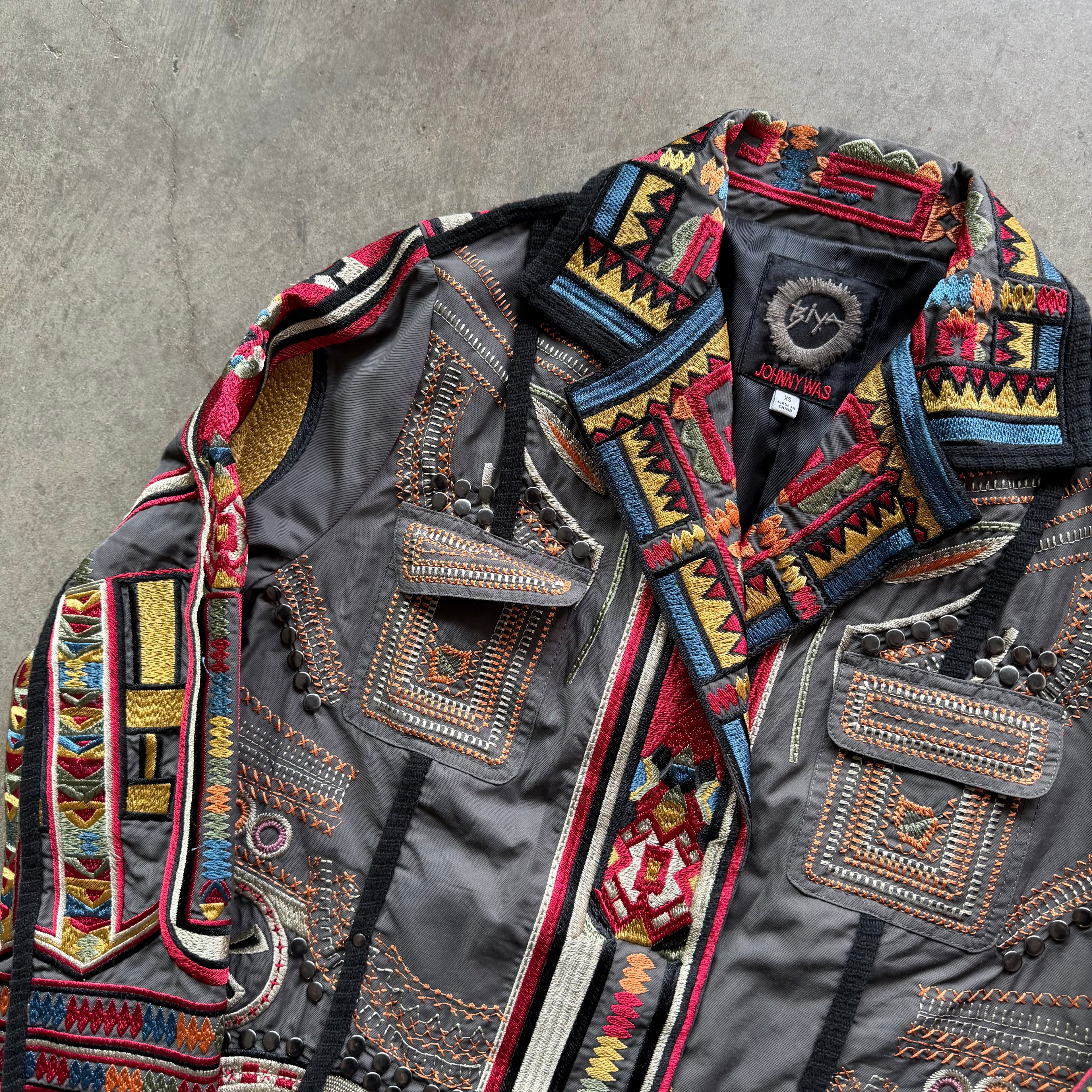 XS Johnny Was Rufus Jacket