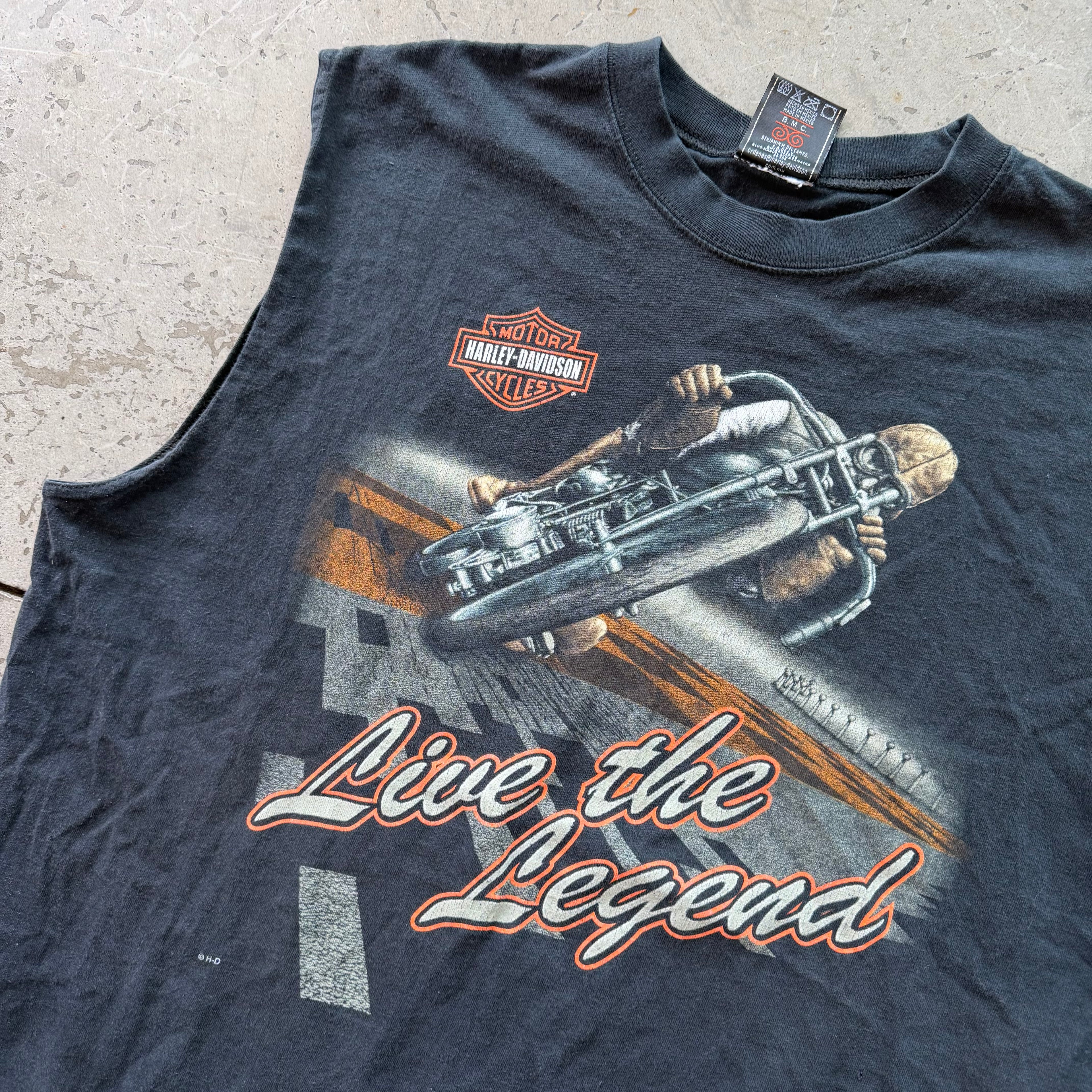 XL 00s Mexico Harley Cut Off
