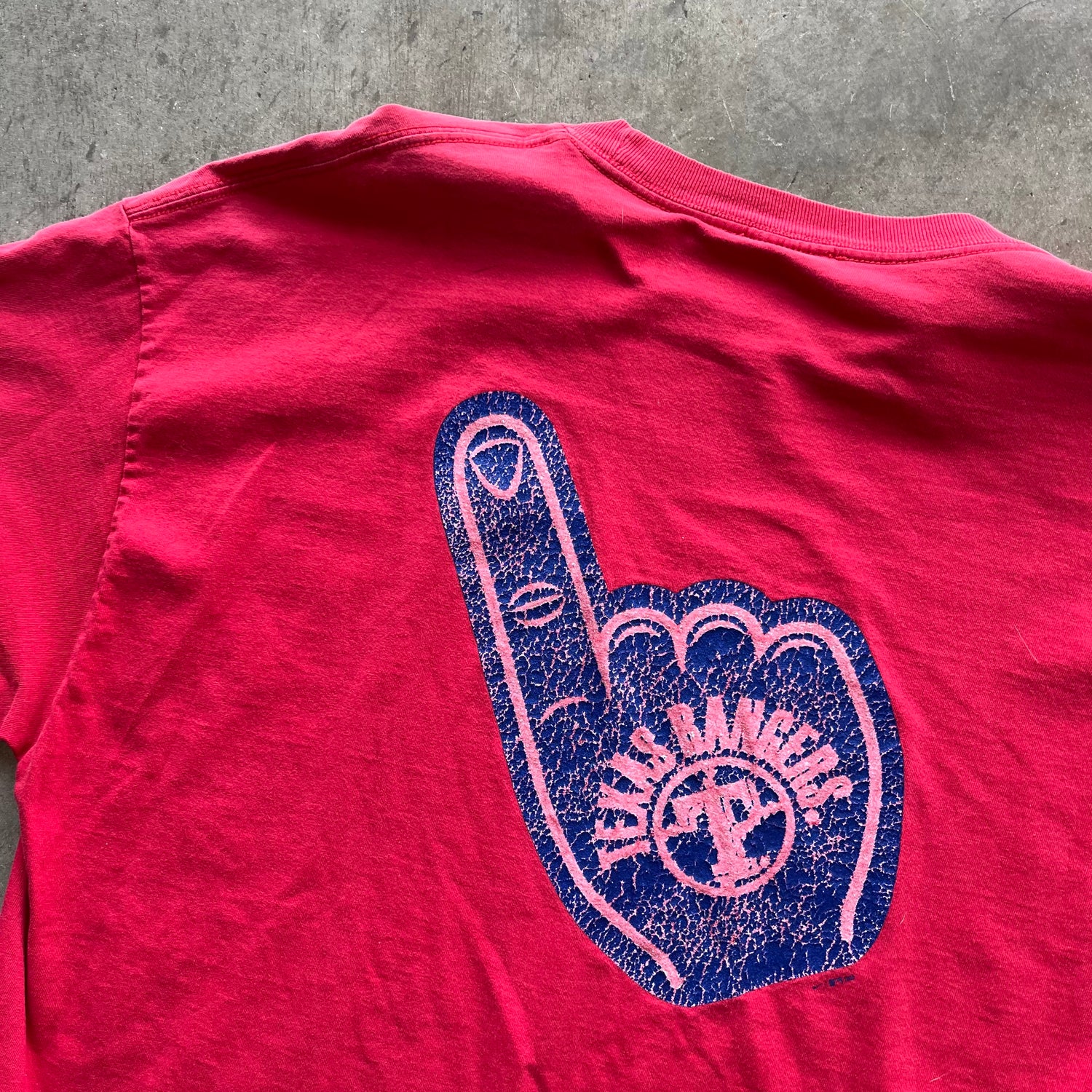 XL 00s Nike Rangers Foam Finger Tee
