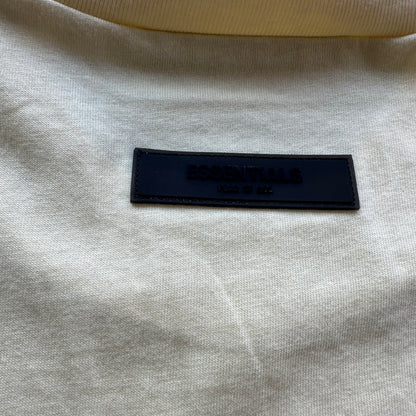M Light Yellow Fear of God Essentials Tee