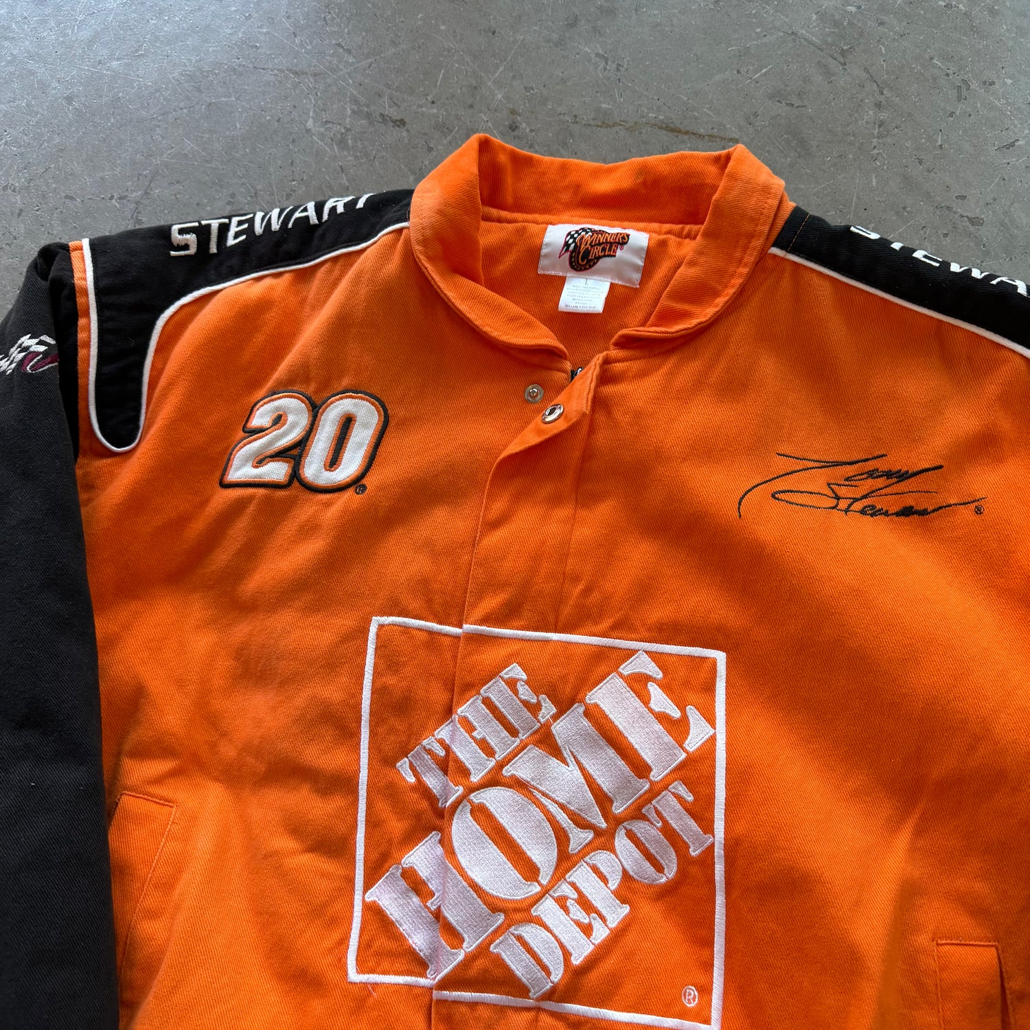 L 00s Home Depot Racing Jacket