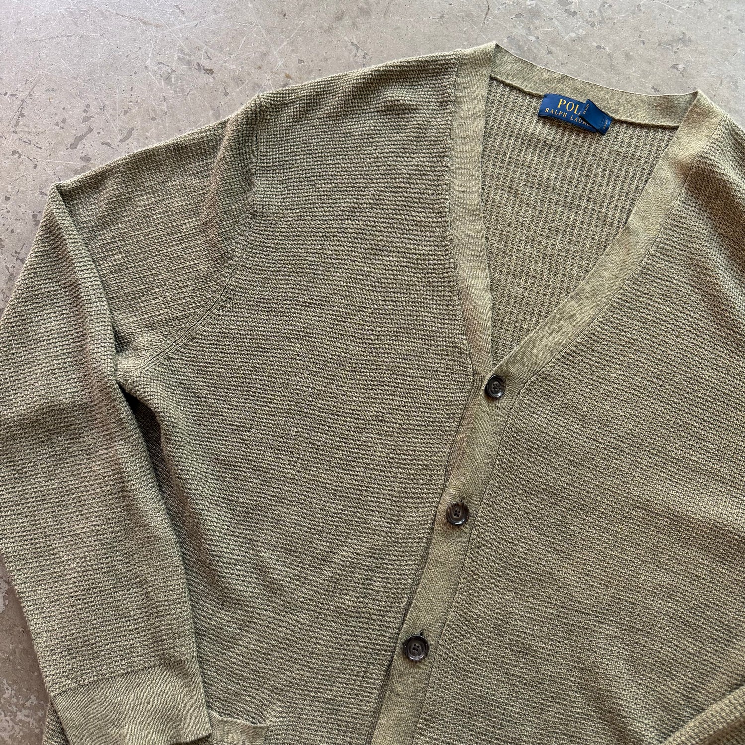 XXL Knit Polo Cardigan