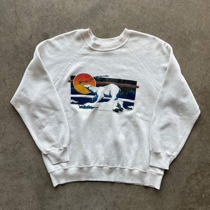 XL 1985 Polar Bear Crewneck