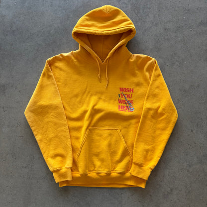S Astroworld Wish You Were Here Hoodie Yellow