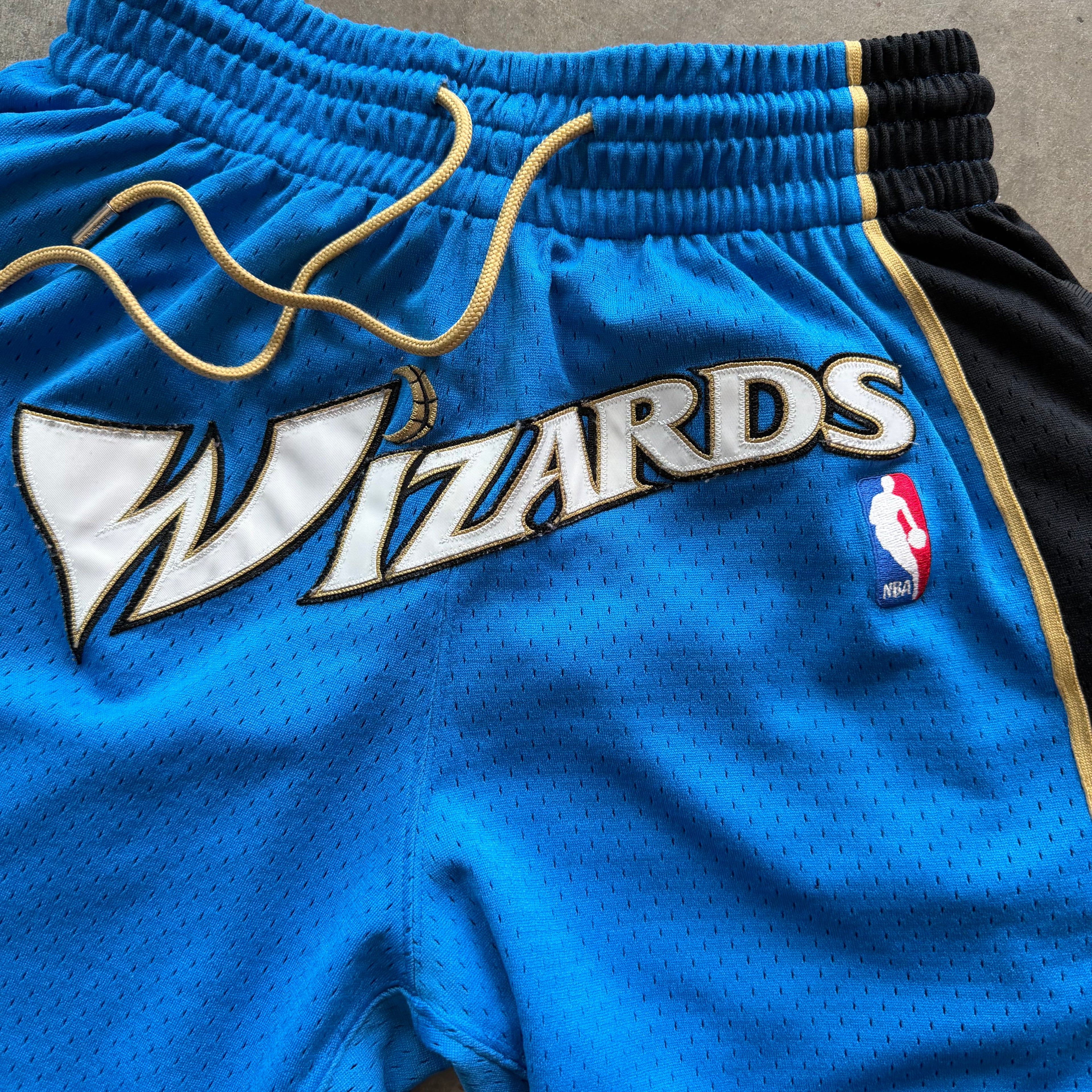 S Just Don Mitchell and Ness Wizards Shorts