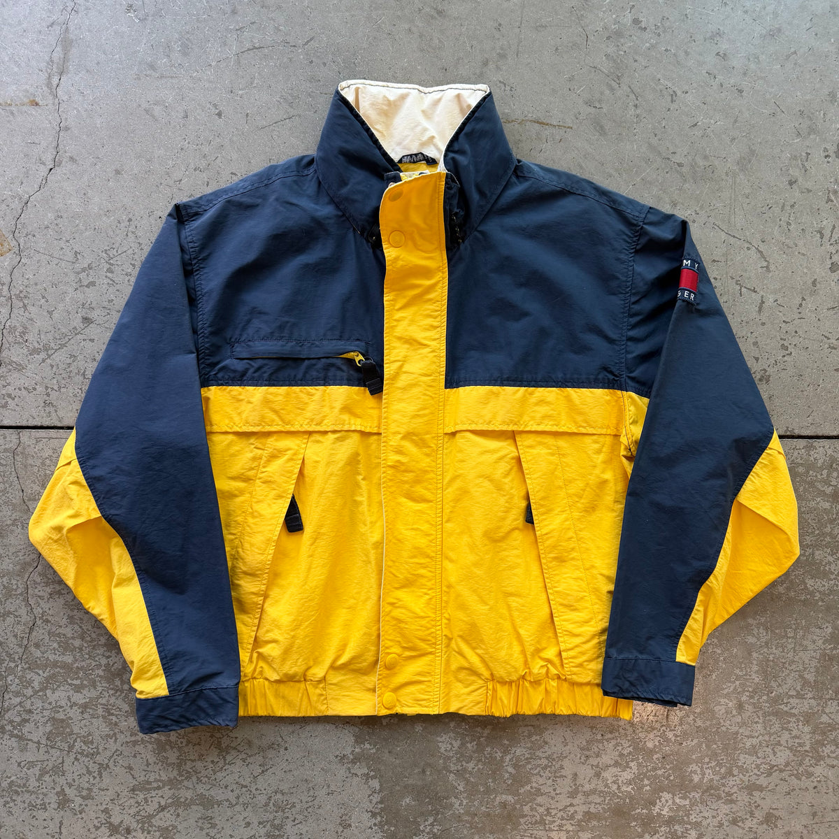 L 00s Tommy Hilfiger Yellow Jacket