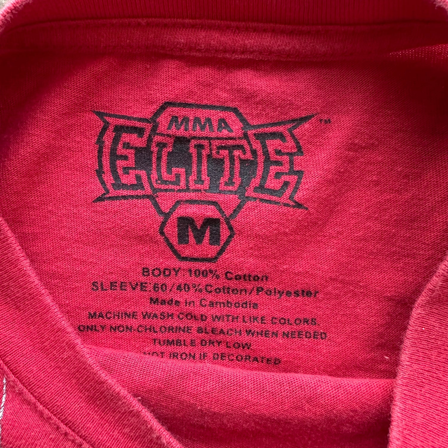 M Y2K Red MMA Doublesleeve