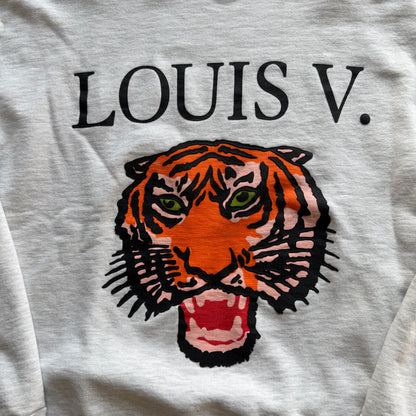 XL Chinatown Market Louis Tiger Crewneck