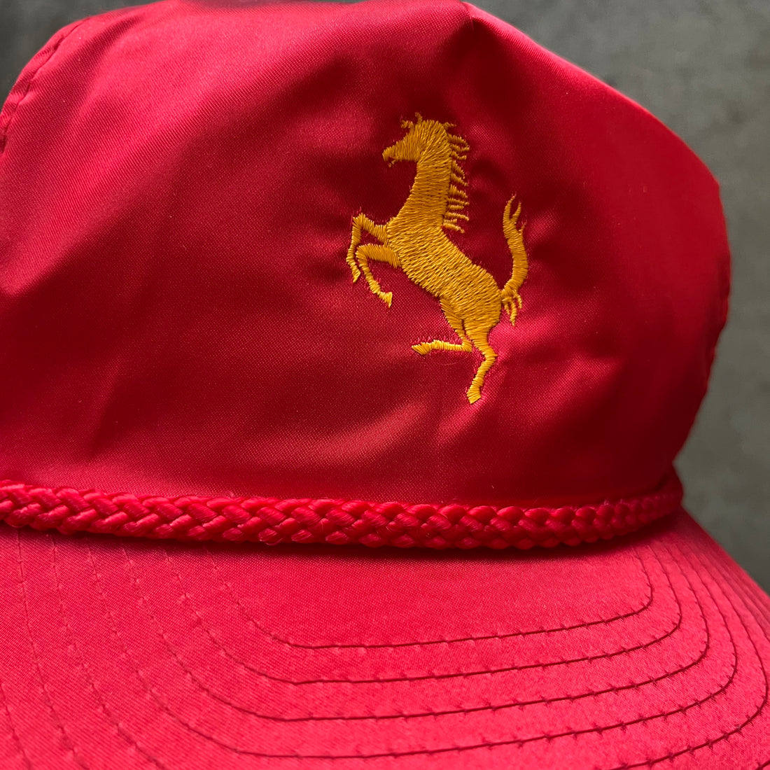 80s Ferrari SnapBack Hat
