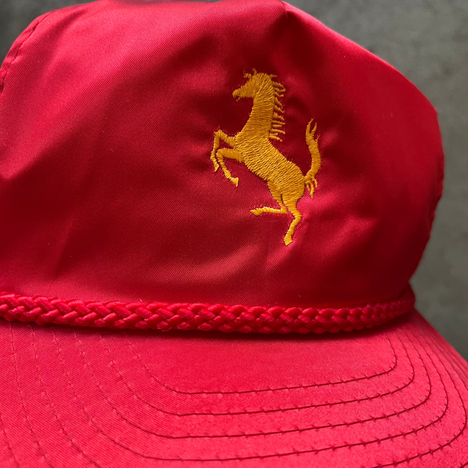 80s Ferrari SnapBack Hat