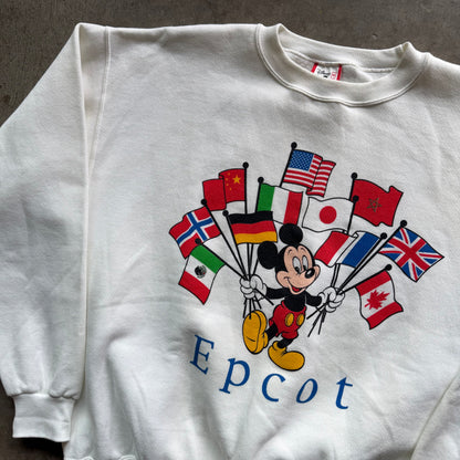 M 90s Disney Epcot Crewneck