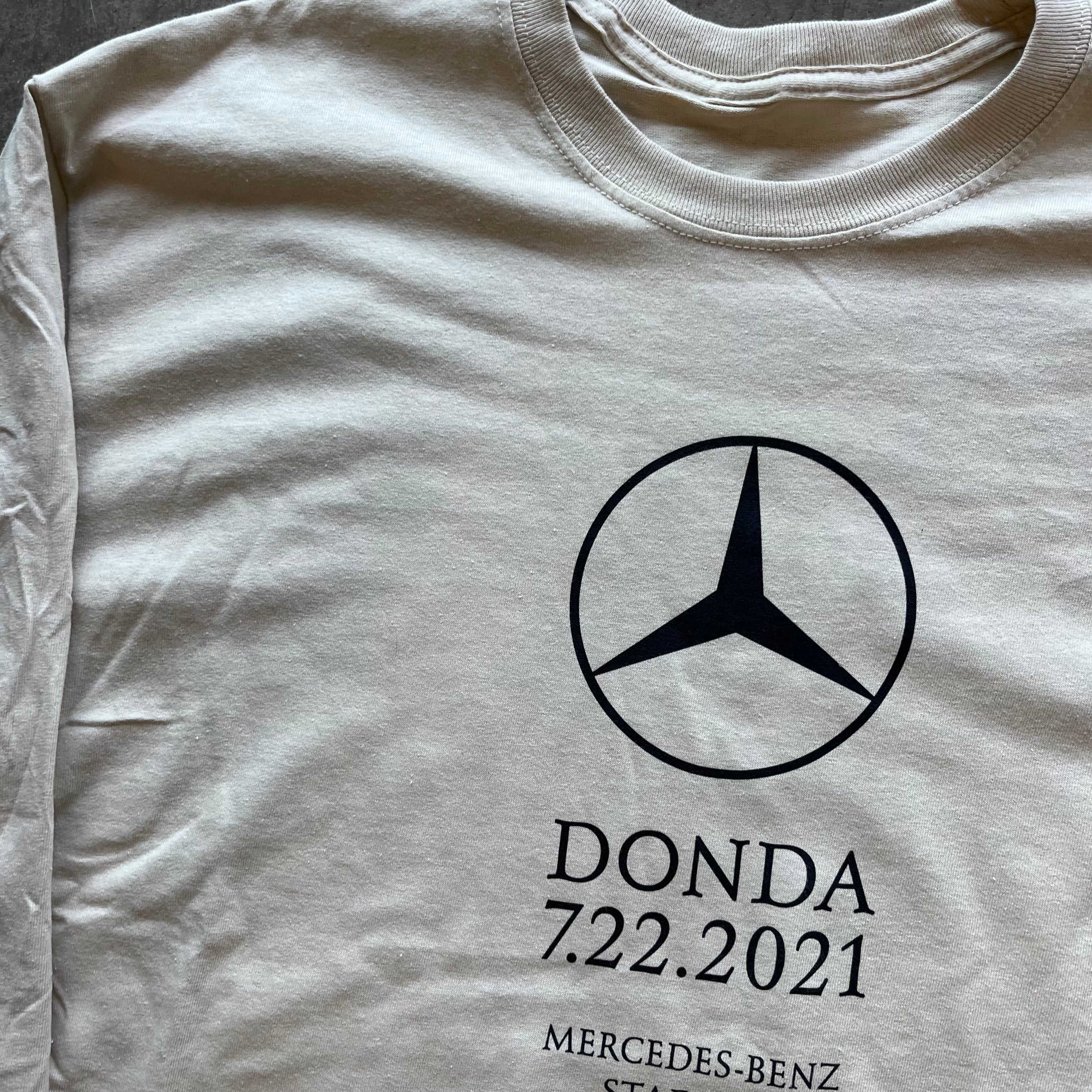 XL Ye Donda Mercedes Light Bone Tee