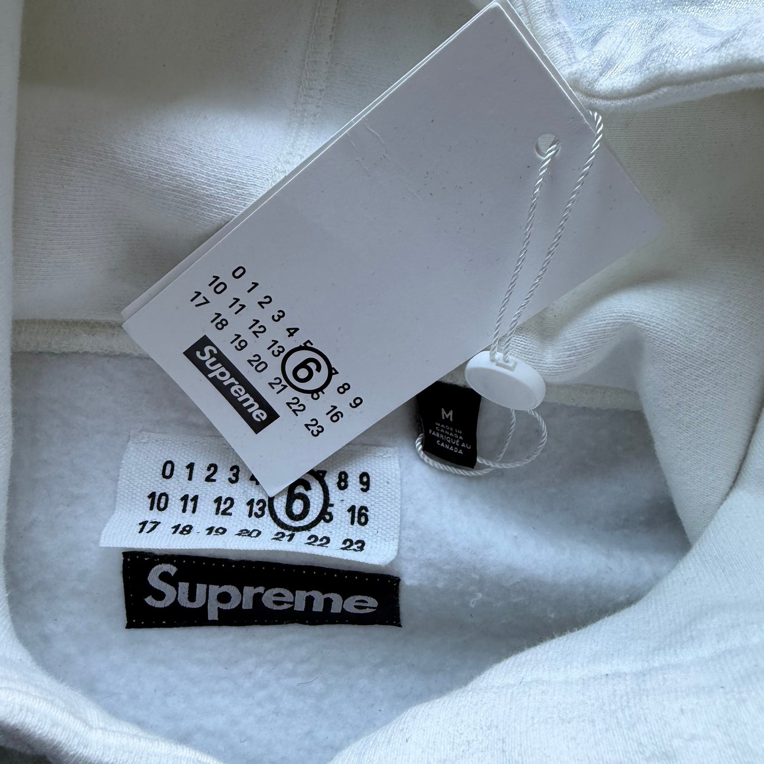 M Supreme Margiela Box Logo Hoodie