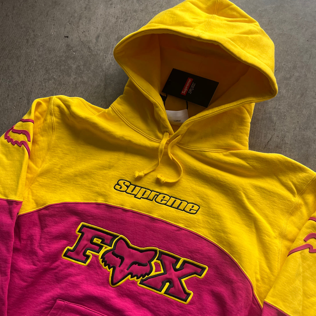 XL Supreme Fox Hoodie