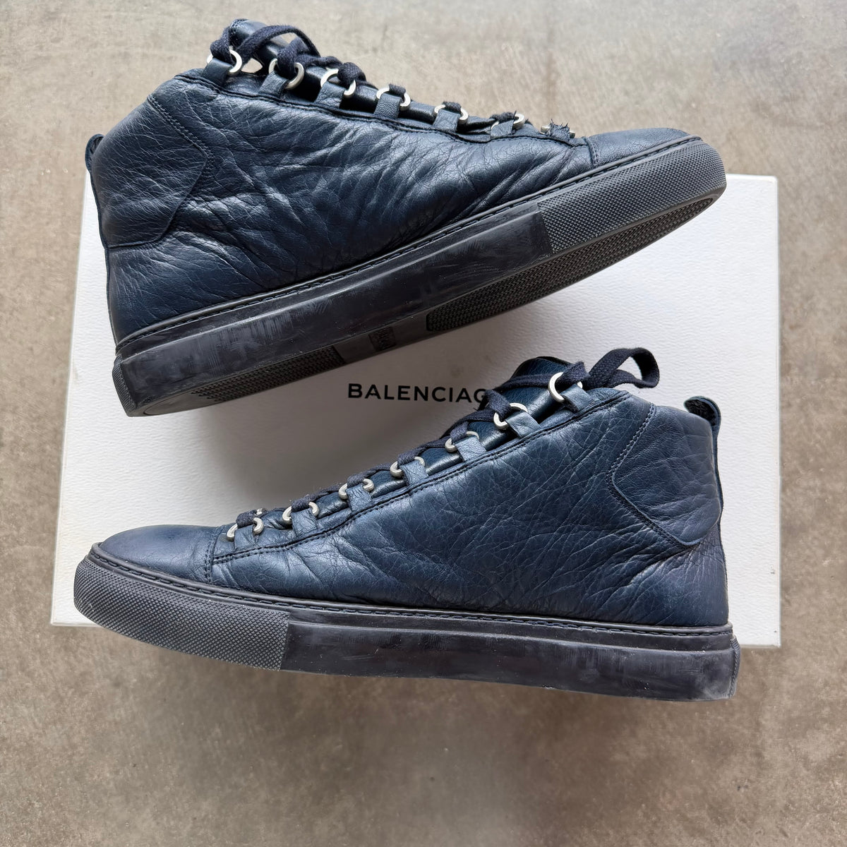 7 Balenciaga Arena High Navy