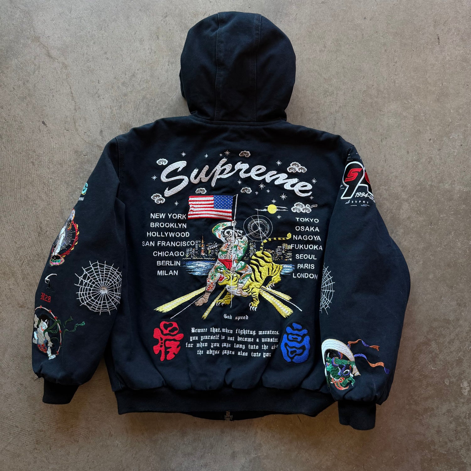 M Brand New Supreme AOI Work Jacket