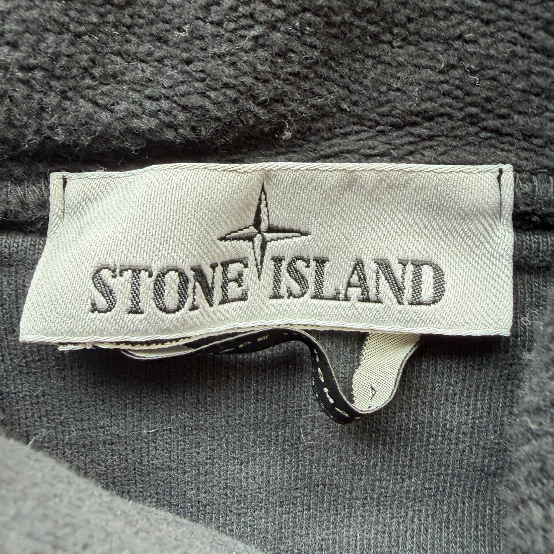 L Stone Island Black Patch Hoodie