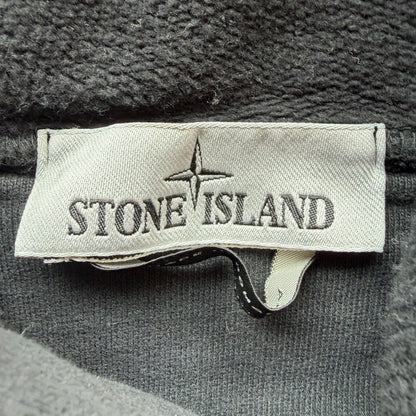 L Stone Island Black Patch Hoodie