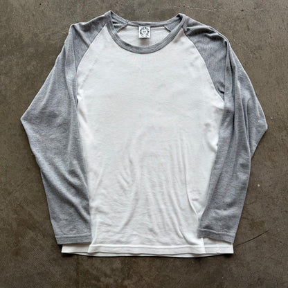 L Chrome Hearts Baseball Top White Gray