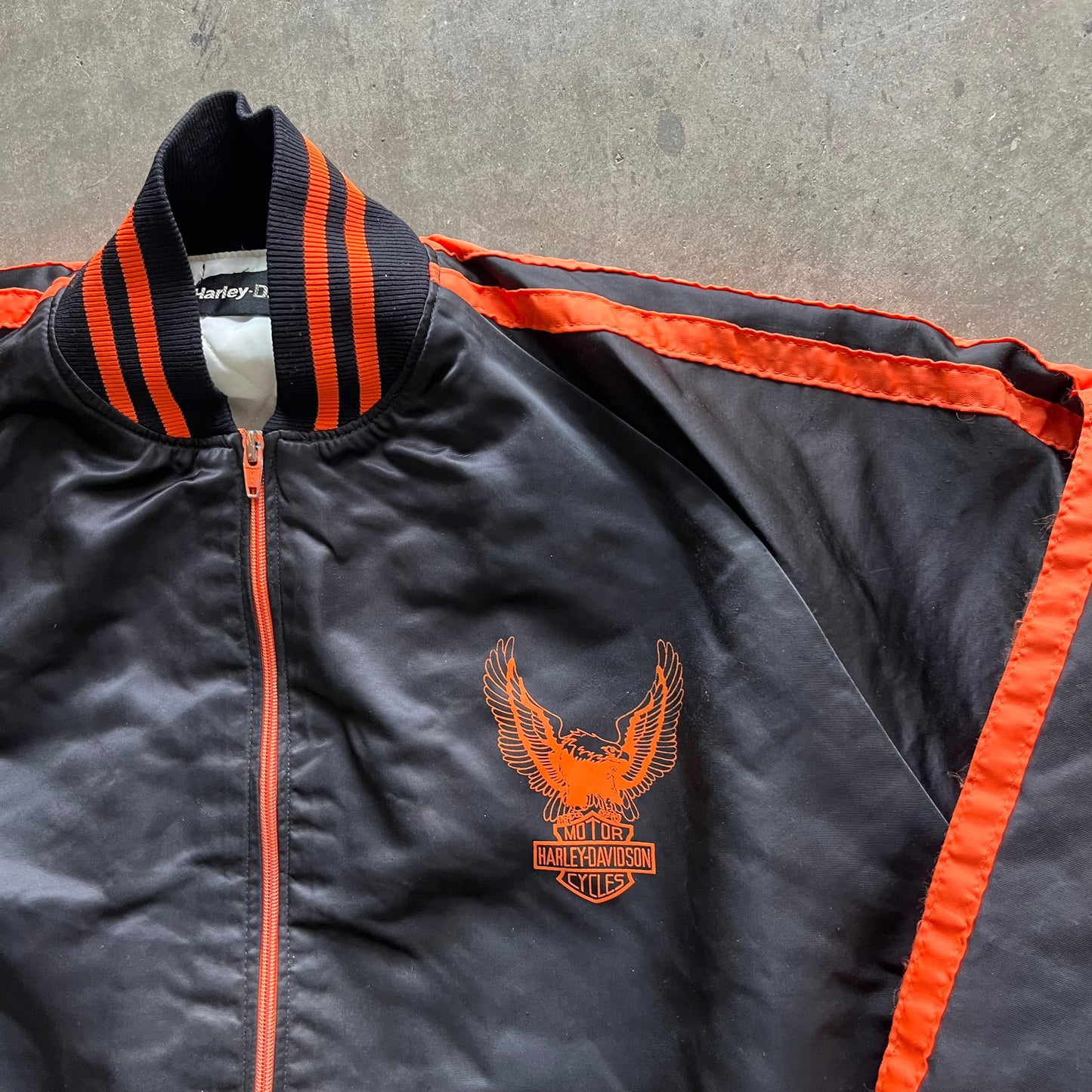 L 80s Harley Jacket