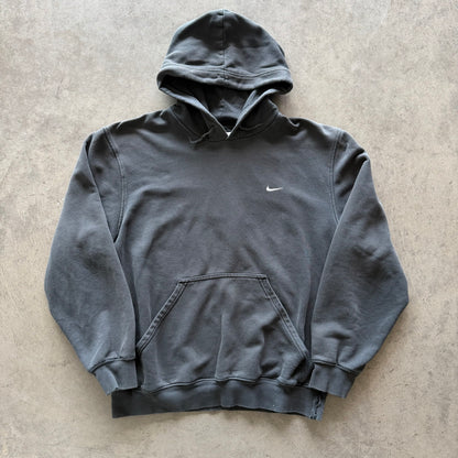 L 00s Nike Check Hoodie Black
