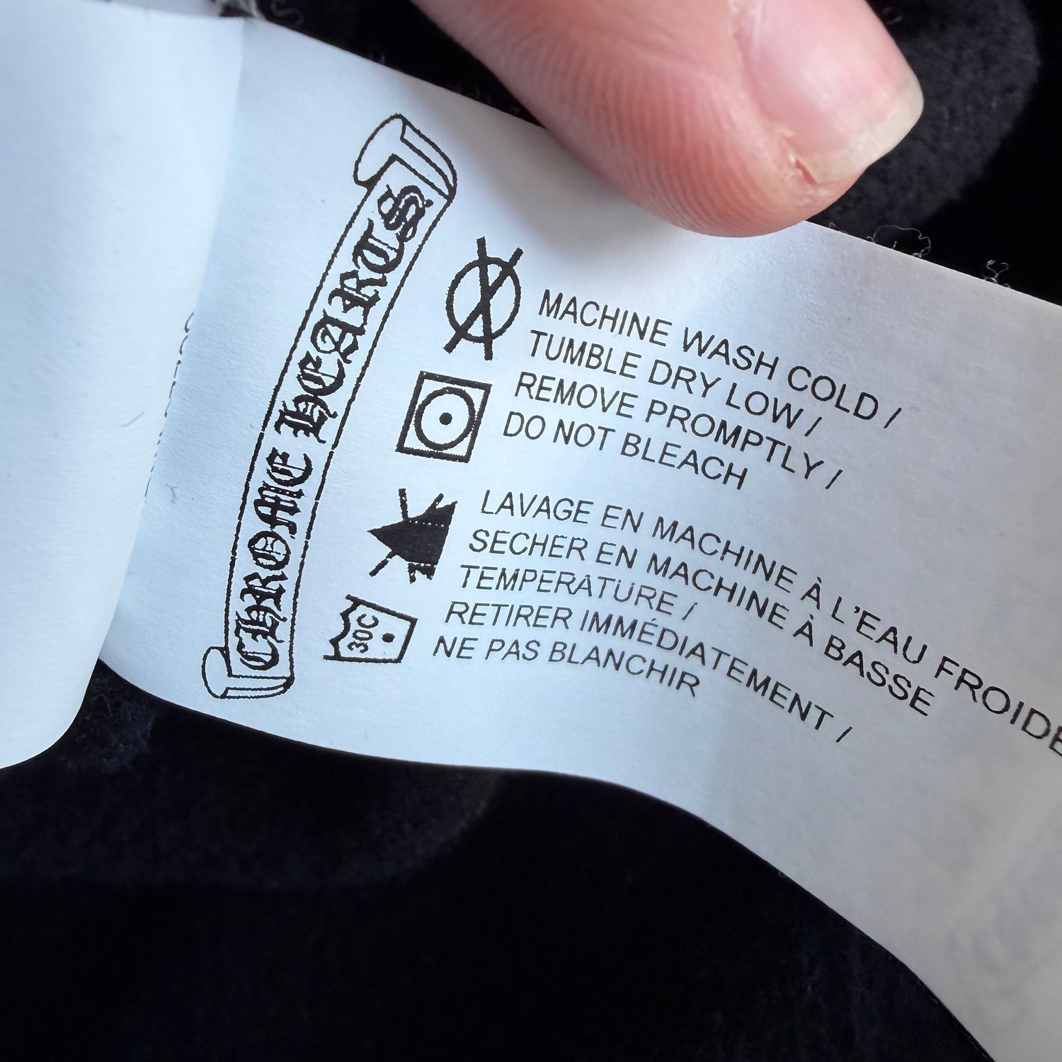 XL Chrome Hearts King Taco Sweatpants Black