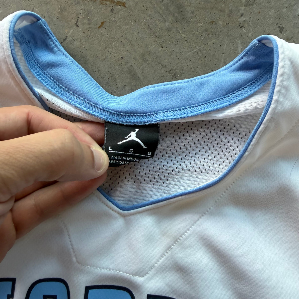 L UNC Basketball Jersey