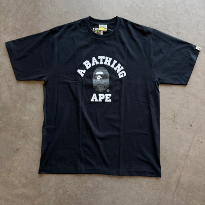 XXL Bape Black Ape Logo Tee