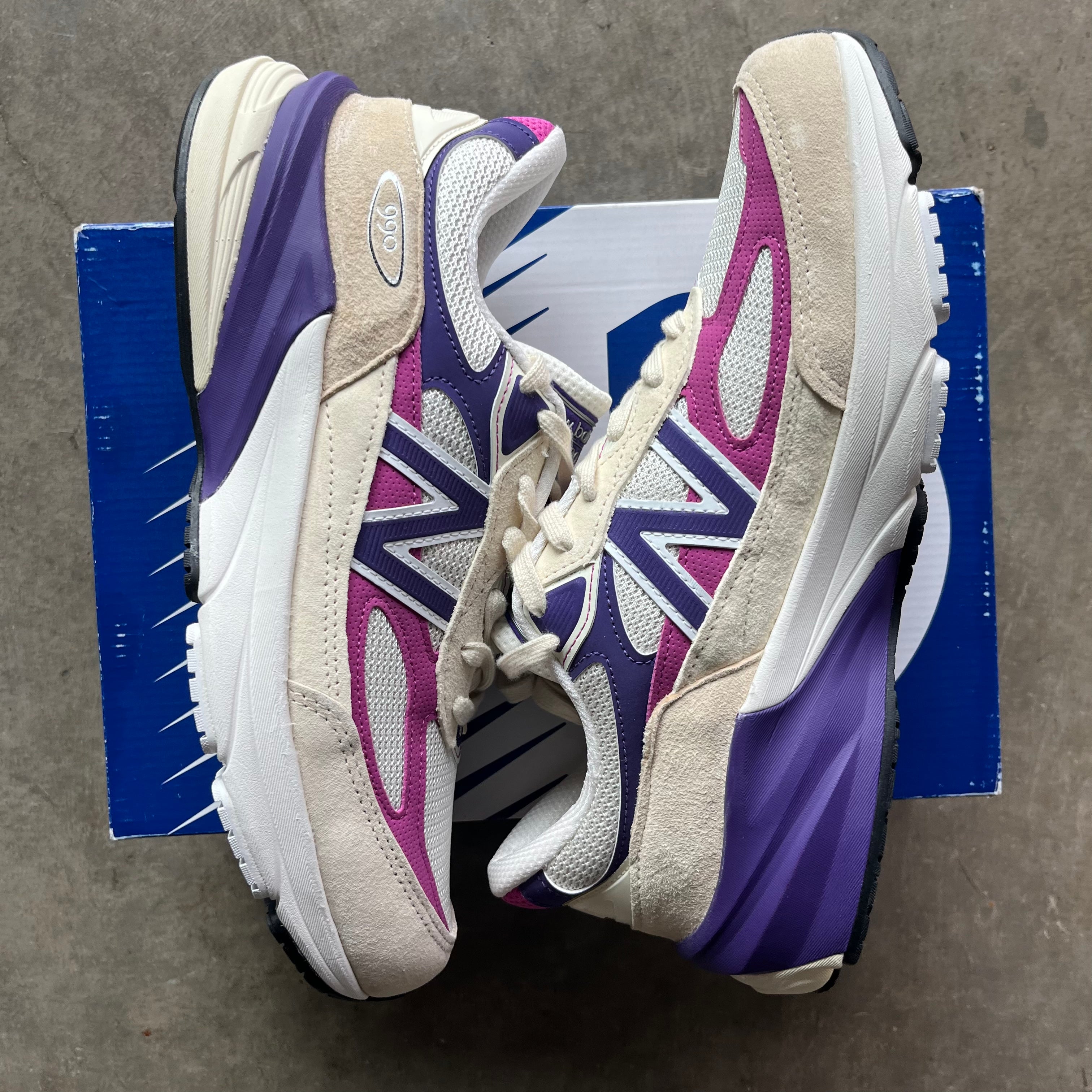 10.5 New Balance 990 Magenta Pop