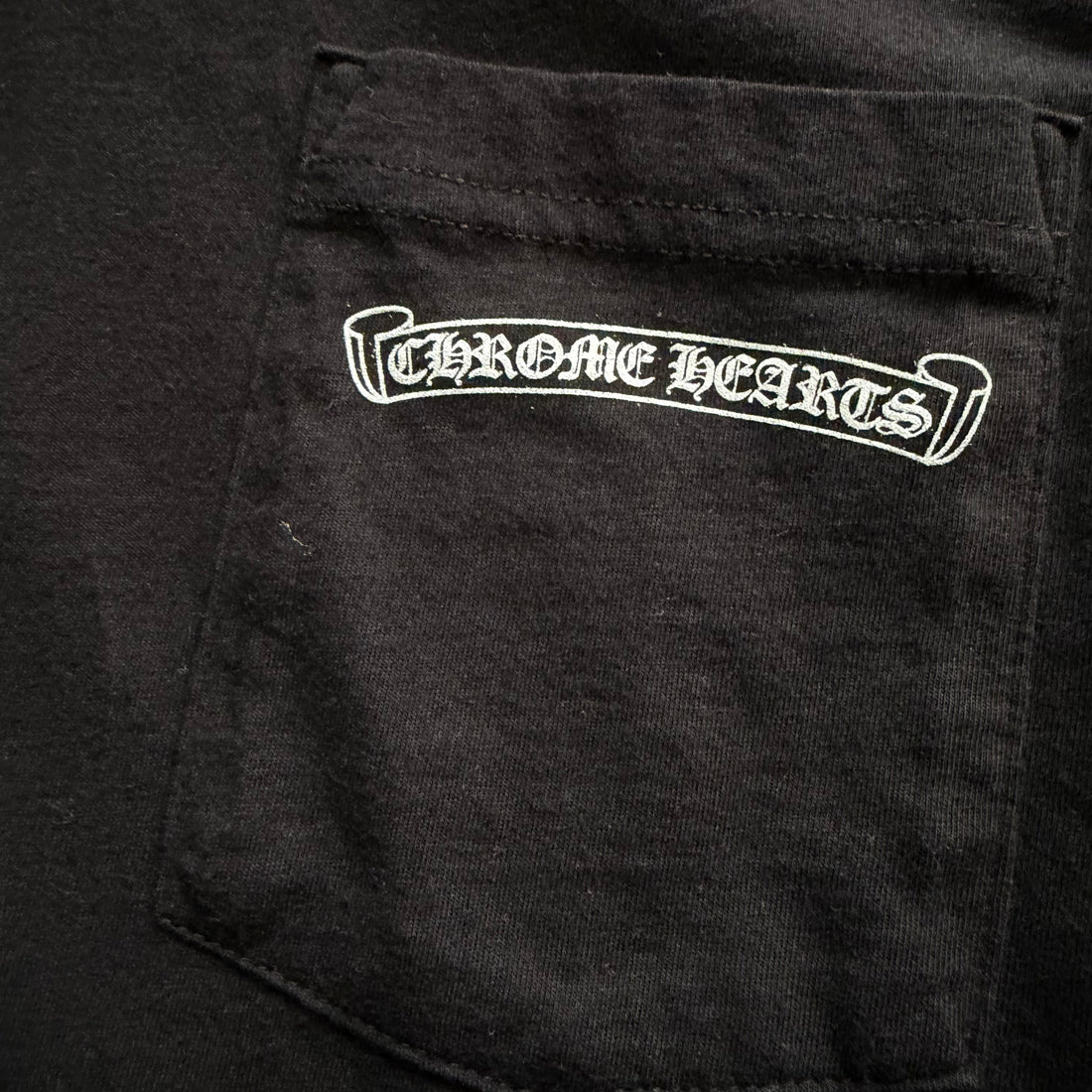 M Black Chrome Hearts USA Shoulder Spellout