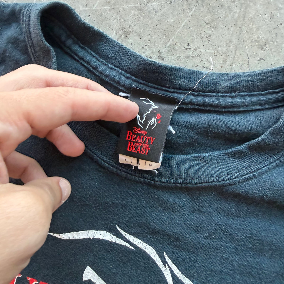 L 00s Beauty and the Beast Tee
