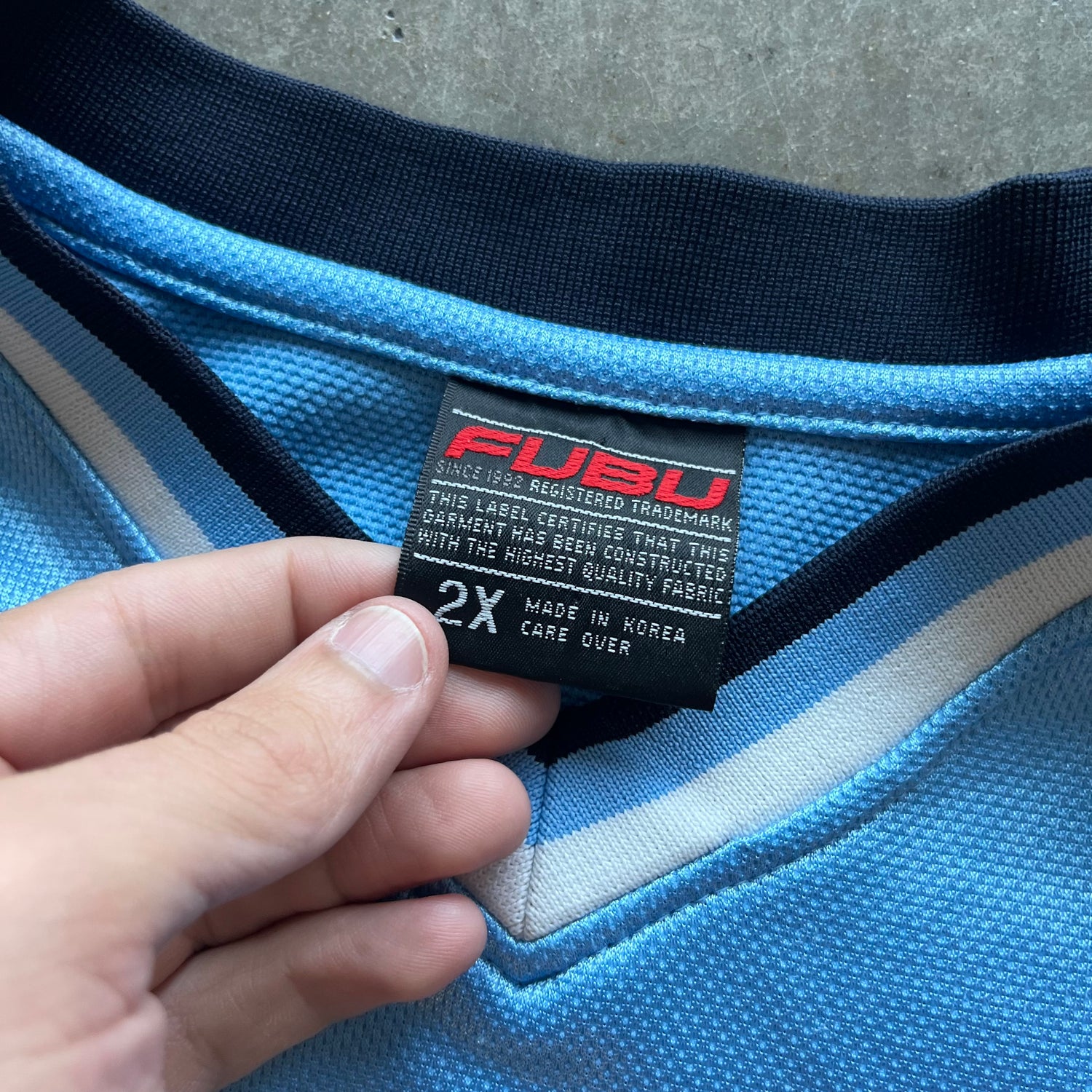 XXL 00s Fubu Football Jersey