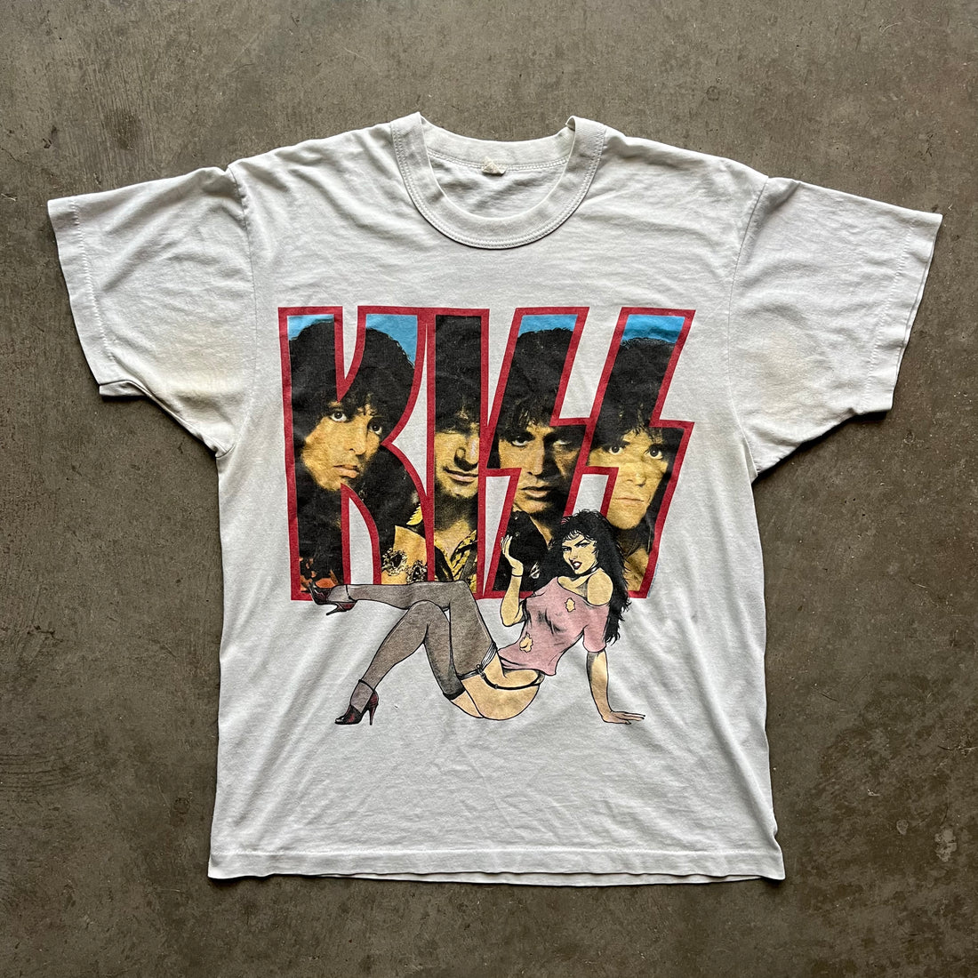 1987 Kiss Tour Tee