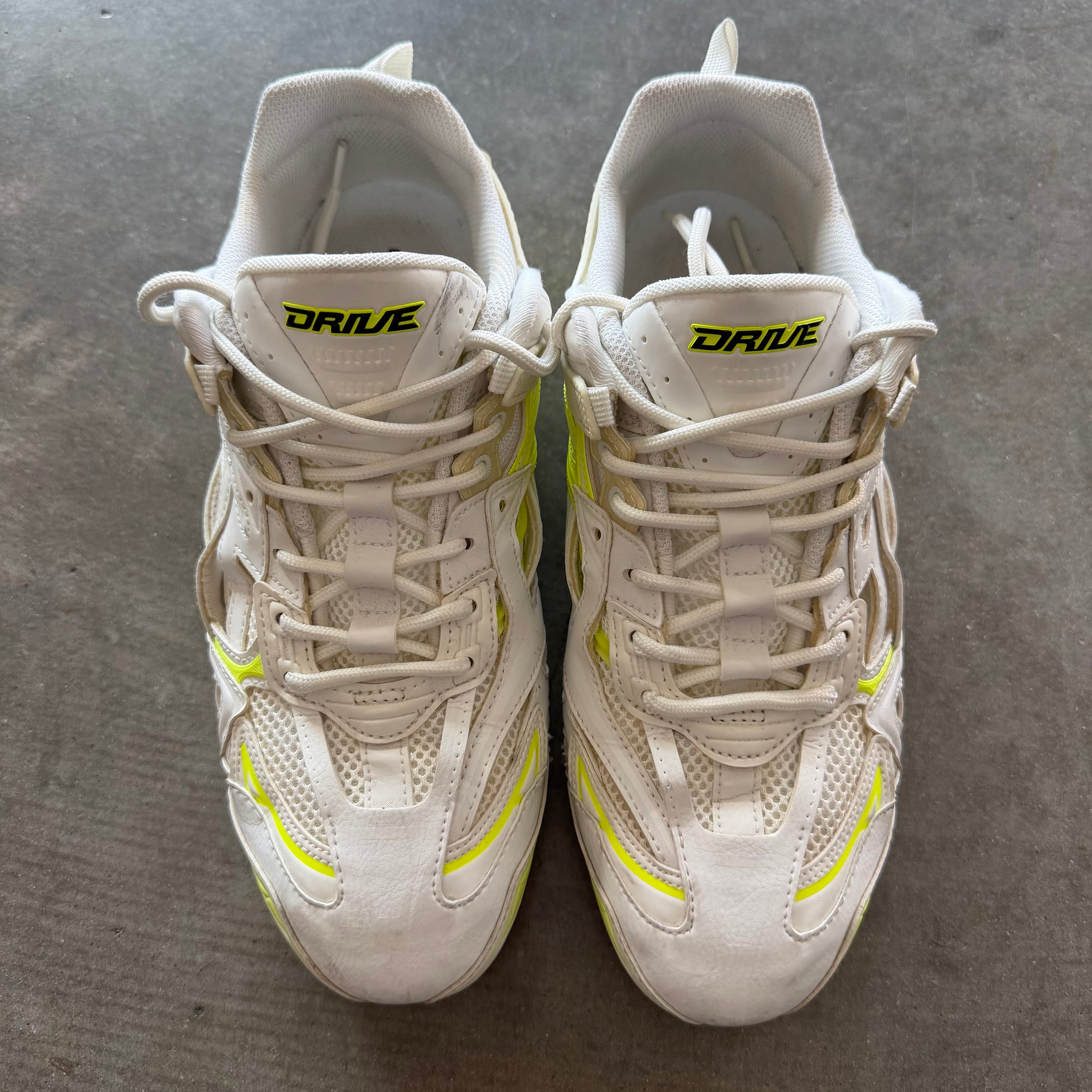 8 Balenciaga Drive Sneaker White Yellow