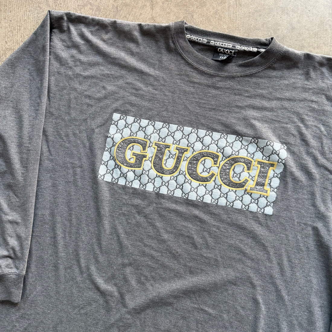 XXXL 90s Bootleg Gucci Longsleeve