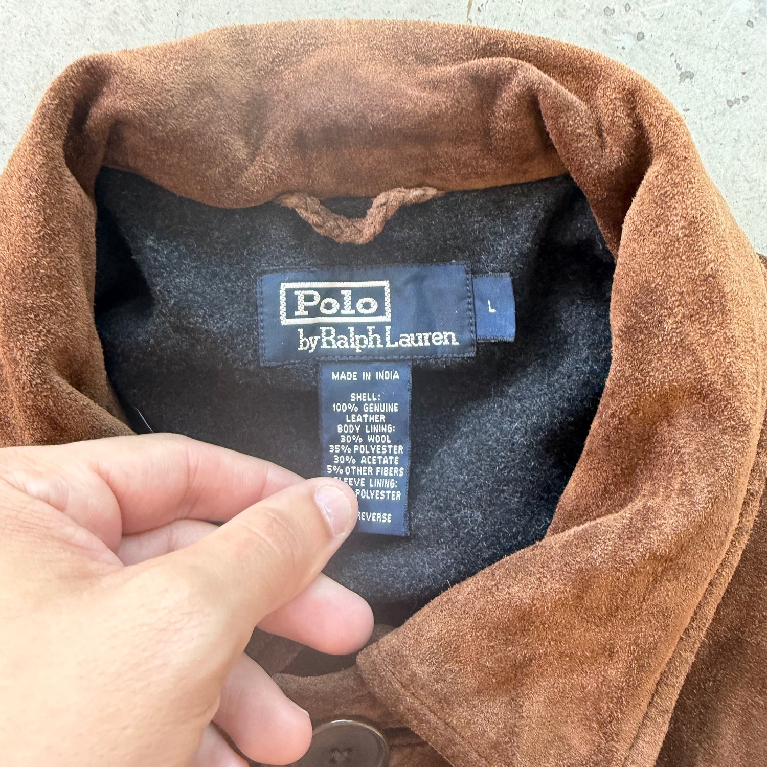 90s Polo Ralph Lauren Wool Chore Coat