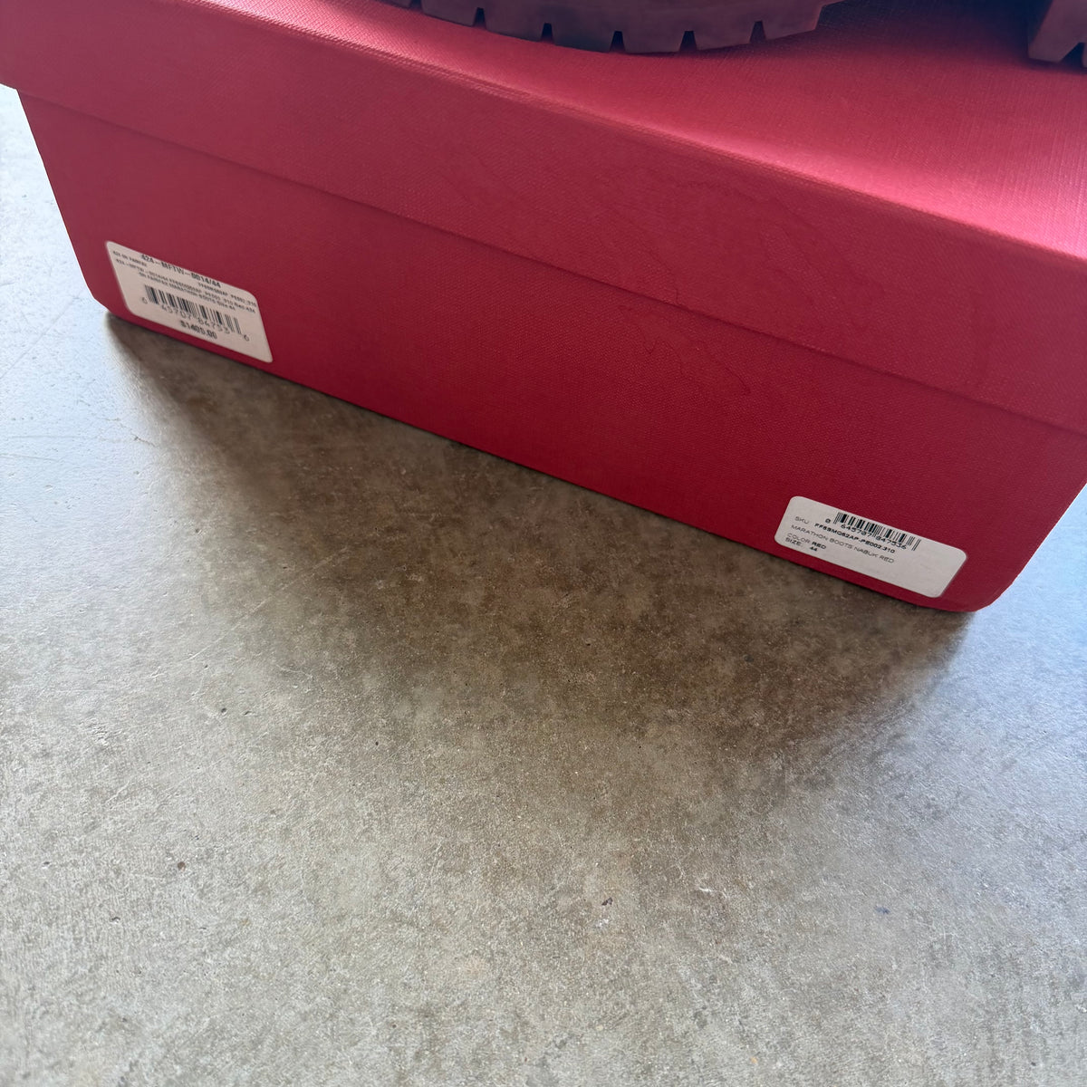11 424 Marathon Boots Red