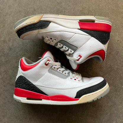 13 Used 2013 Fire Red Jordan 3