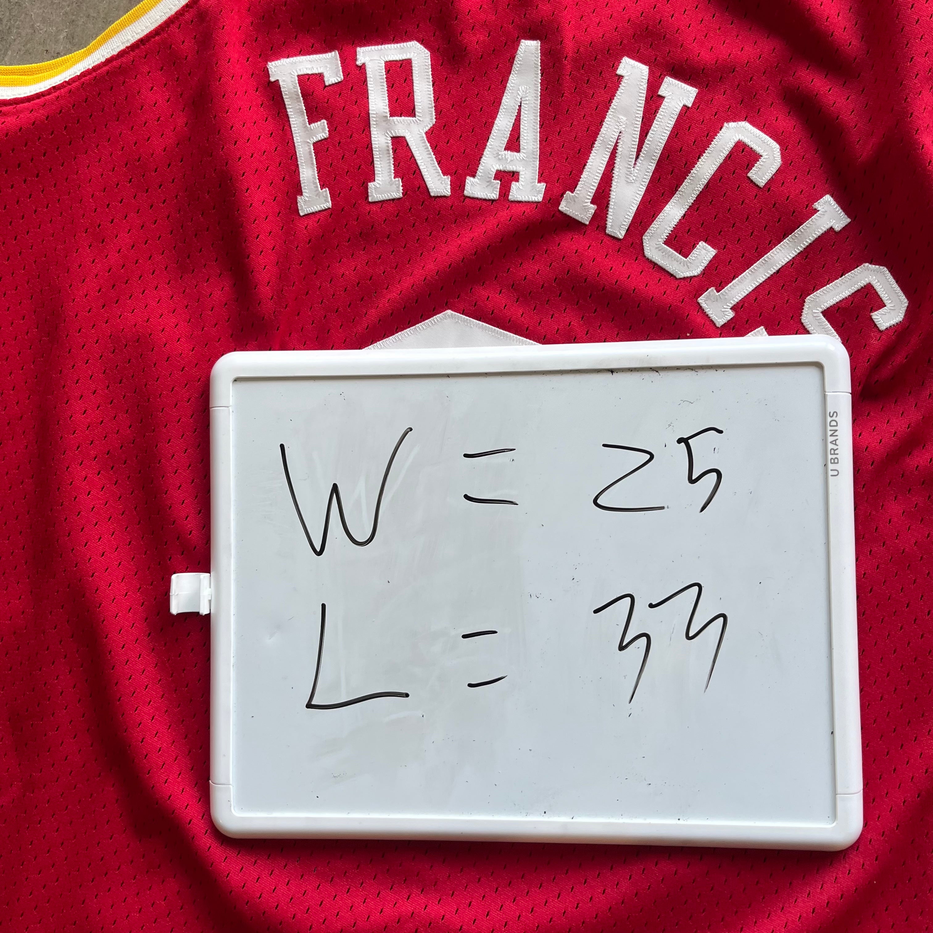 XL Houston Rockets Francis Jersey