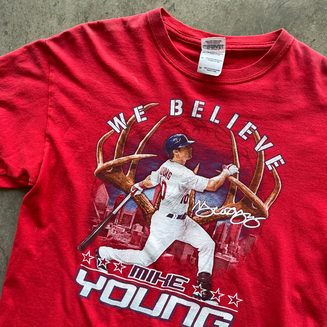 M 00s Mike Young Rangers Tee