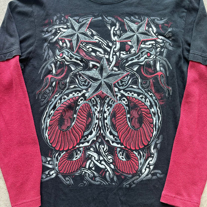 M Y2K Black MMA Doublesleeve