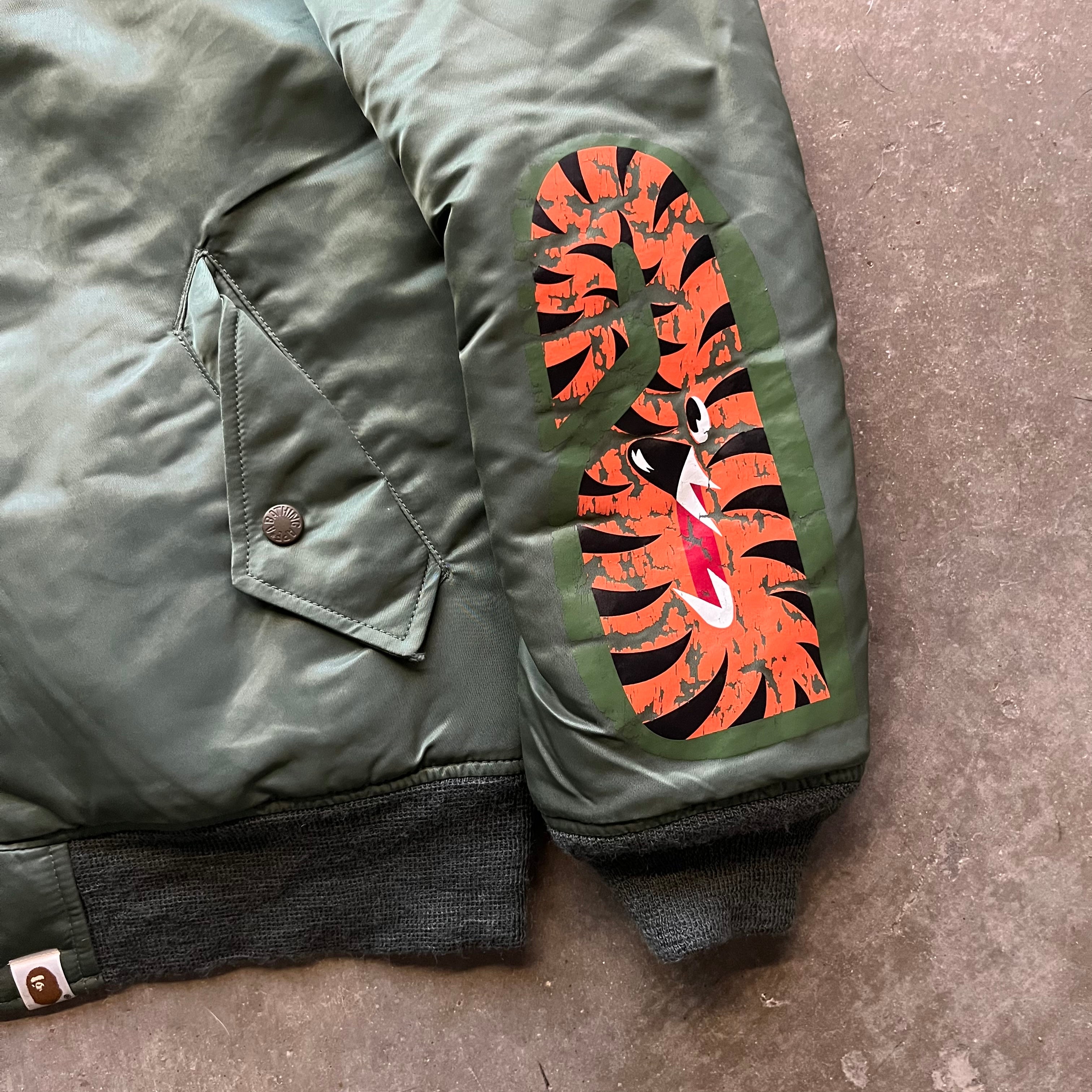 M Bape WGM MA1 Military Bomber
