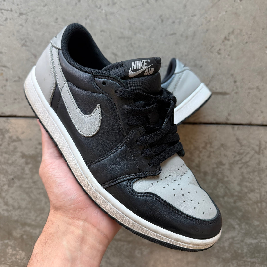 9.5 Used Jordan 1 Low Shadow