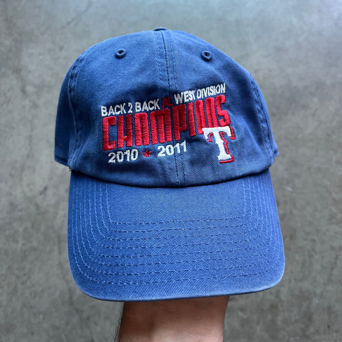 2011 Rangers Dad Hat