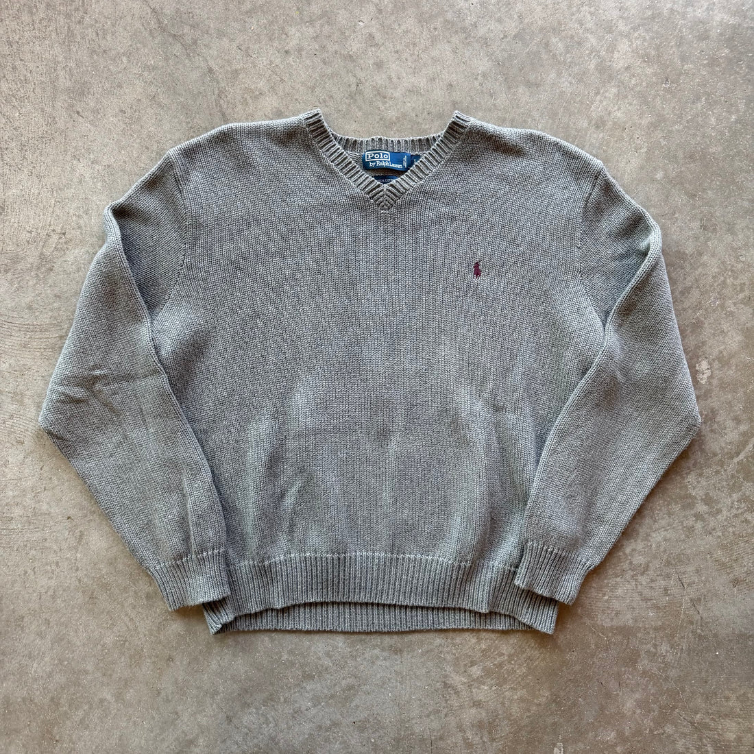 L 00s Polo Knit Sweater