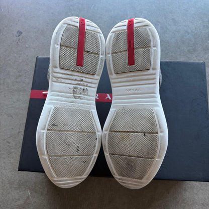 Used 9.5 Prada America Cups Maroon